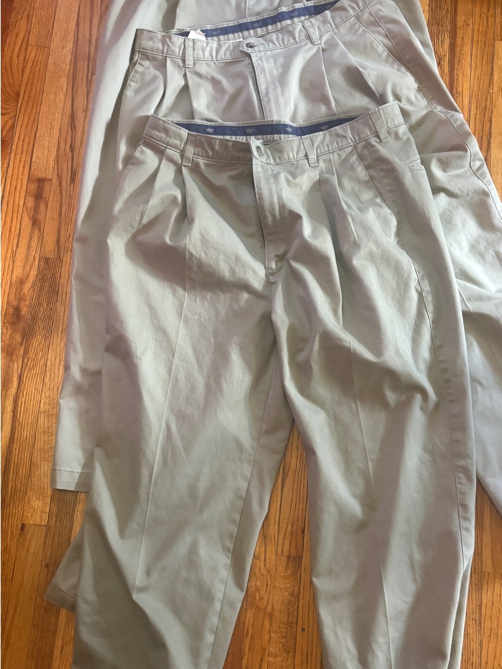 Dickies Men's Pleated Chino Pants - Light Khaki